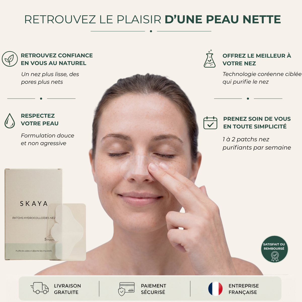 Patchs Purifiants Nez  Anti-Pores